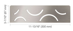 Schluter Shelf-N Niche Curve Stainless Steel SNS1 D6 EB